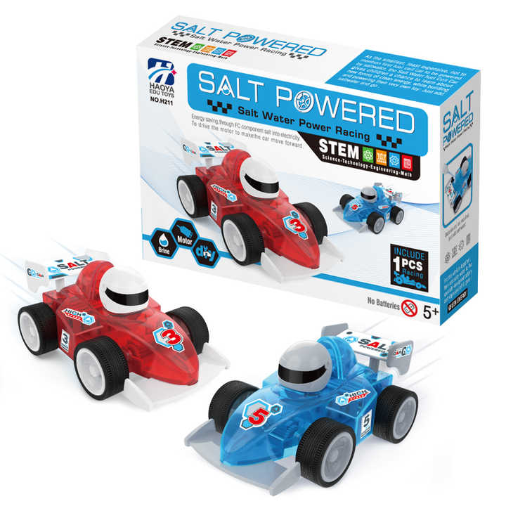DIY Science Kit Water Powered Car New Energy Salt Water Powered Racing ...