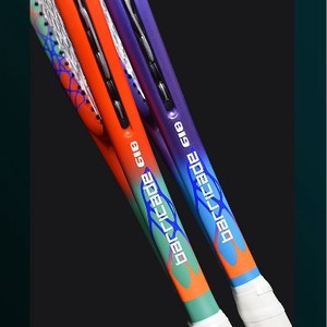 Raquettes de tennis de compétition pour adultes en carbone intégral, haute performance, unisexe, entraînement professionnel, raquettes de tennis individuelles extra dures, grip G2 - Product Image 4