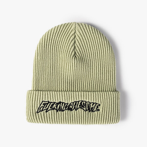Gorros de invierno de alta gama para compra al por mayor, venta directa, gorro ajustado sin visera, gorros de invierno orgánicos Ripstop tipo Baotou - Product Image 6