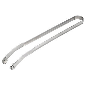 Nouvelle tendance Camping outils de cuisine métal Hot Dog BBQ saucisse <span class=keywords><strong>pince</strong></span> tournante avec roues tournantes pour Barbecue - Product Image 1