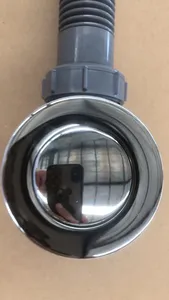 2025 desain baru persediaan pabrik bak mandi bak mandi bak mandi akrilik putih rendam bak mandi berdiri bebas dengan meluap dan pembuangan - Product Image 3