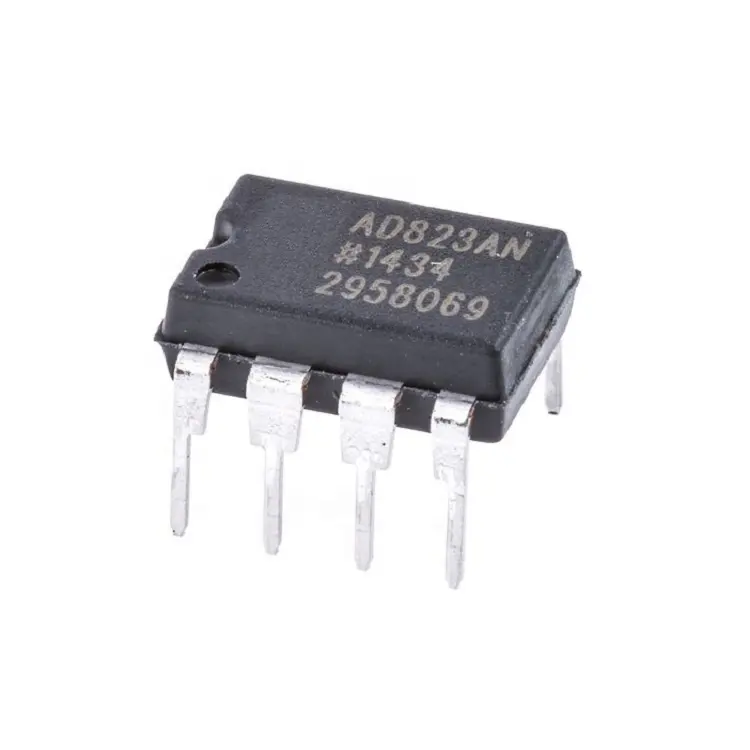 Ad823an linh kiện điện tử Dip-8 Bộ khuếch đại chính xác kép FET R-TO-R 16Mhz amp ad823an ad823anz