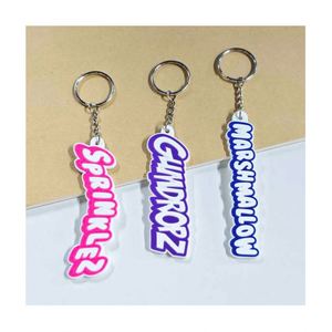 Design Wholesale Men's Fashion Gift Cute Cartoon Keychain Custom Logo Soft PVC Key Holder and Car Ornament Silicone Material - Product Image 1