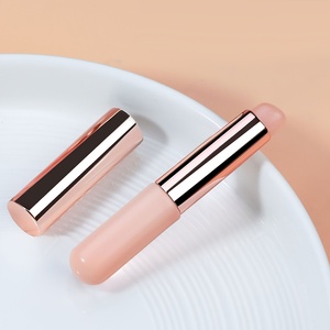 <b>Custom</b> Logo Silicone Nail Art Brush Clear Handle for Lip Gloss Eyeshadow Stamping - Product Image 1