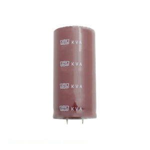 ตัวเก็บประจุแบบ Through Hole ยี่ห้อ Manufacturer Channel รุ่น CAP ALUM 450V POLAR ความจุ 880 uF รุ่น EKVA451VSN881MA55S - Product Image 1