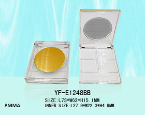 Wholesale private label makeup <b>concealer</b> <b>palette</b> blusher packaging for face Custom Hot Stamping - Product Image 1