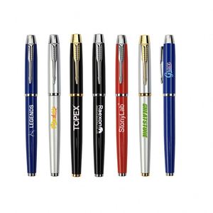 Bolígrafo de Gel Neutro de Carbono de 0.5mm con Grabado Personalizado para Empresas, Papelería de Oficina, Caja de Regalo Empresarial, Bolígrafo Metálico al por Mayor - Product Image 1