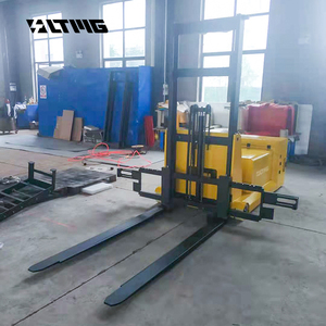 Apilador de palés eléctrico de almacén de horquilla ajustable de más de 1 tonelada, 1,2 toneladas, 1,5 toneladas, pila eléctrica completa de 2 toneladas con motor de núcleo nuevo - Product Image 3