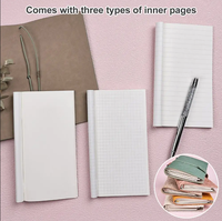 Agenda Agenda en cuir PU A6 vintage personnalisable carnet de notes pour les cadeaux d'entreprise vip