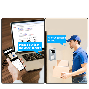 Cao cấp biệt thự Video intercom 7 "thông minh màn hình cảm ứng + Wifi + IP65 ngoài trời máy ảnh + tuya mở khóa từ xa hệ thống - Product Image 3