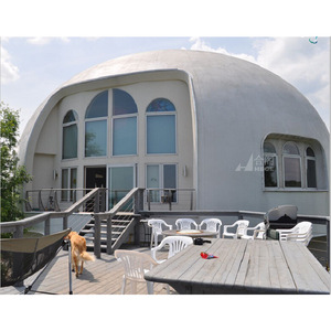 Villa de Estructura de Acero HEGE, Estructura de Acero Ligero, Diseño Moderno, Espacio de Vida al Aire Libre - Product Image 1