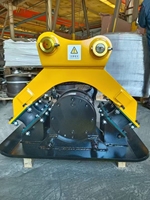 Compacteur vibrant de compacteur de plat hydraulique pour la mini excavatrice de 4-8 tonnes