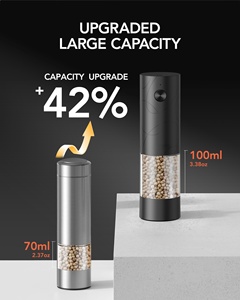 Ensemble d'ouvre-bouteille électrique automatique rechargeable par USB en acier inoxydable avec logo personnalisable - Product Image 2