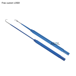 Crochet de micro-dissection à <span class=keywords><strong>double</strong></span> pointe, crochet cutané 3 mm, instruments chirurgicaux réutilisables – Vente directe usine - Product Image 1