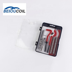 Kit de reparación de rosca de tuerca de inserción de rosca de bobinas <span class=keywords><strong>M6</strong></span> para reparación de automóviles Kit de reparación de rosca de bobina Heli - Product Image 5