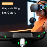 OEM/ODM Nuevo cable VR Resolución de fibra óptica 4K Chaqueta de nailon Bobina Carga DE DATOS Reproducción Enlace tipo C Compatible con Quest 3/S