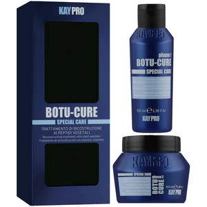KayPro Botu cura cura cura speciale 2x100ml trattamento organico per capelli idratante cheratina e olio di Argan antiforfora - Product Image 1