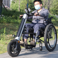Vélo à main électrique Mijo MT04 pour fauteuil roulant manuel, moteur 48V 800W, capacité 120 kg