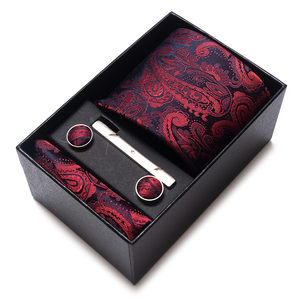 Conjunto de <span class=keywords><strong>corbata</strong></span> de cuello de marca de alta calidad para hombre, conjuntos de <span class=keywords><strong>corbata</strong></span> cuadrada de bolsillo Jacquard, accesorios de traje para hombre, regalo de cumpleaños sólido <span class=keywords><strong>azul</strong></span> claro - Product Image 4