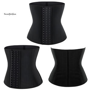 2024คอร์เซ็ทรัดเอวลดน้ำหนักแวกซ์กระชับสัดส่วน3ตะขอเหล็ก9ชิ้น - Product Image 4