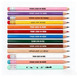Lápices Negros de 17.5 cm de Largo, Personalizados con Logotipo y Empaque, para Regalo Escolar u de Oficina, Venta al Por Mayor - Product Image 1