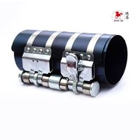 Compresseur de segments de piston robuste de 6 pouces bleu avec cliquet réglable pour une réparation fiable des moteurs automobiles