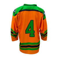 Jersey Hoki Es Premium Bernapas dengan Desain Cetak untuk Pemain Dewasa, Desain Merek Kustom untuk Performa di Lapangan, Tahan Lama