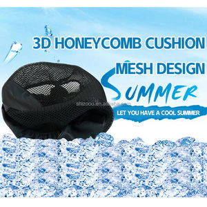 Housse de siège de <span class=keywords><strong>moto</strong></span>, housse de coussin, tissu en maille 3D, coussins de siège respirants, housse de siège de <span class=keywords><strong>moto</strong></span> 3D pour <span class=keywords><strong>Honda</strong></span> ADV350 ADV 350 Pièces - Product Image 3