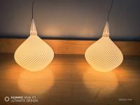 Impression d'abat-jour LED 3D, ampoule décorative LED 6V, ampoule LED goutte d'eau, abat-jour étoile de Noël compatible avec STERN A1/A1e
