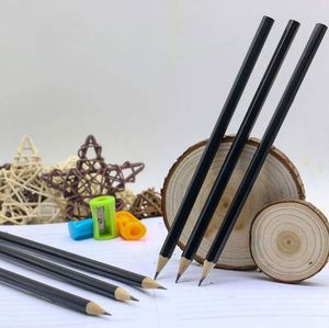 Cadeau promotionnel pour école de commerce, logo imprimé, stylo hexagonal 2B, crayon de bureau, cadeaux promotionnels personnalisés - Product Image 6