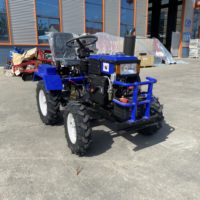 Mini Tracteur Agricole à Roues 4x4, Compact et Multifonctionnel pour Petites Exploitations