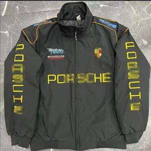 Chaqueta de Hombre de Carreras Americanas F1 Acolchada de Algodón Cortavientos con Bordado para Béisbol y Motociclismo - Product Image 4