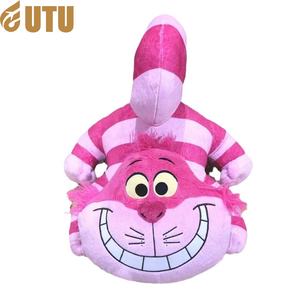 FYQC Alice's Adventures in Wonderland Cheshidshire <b>Cat</b> Pink <b>Cat</b> Miaomiao <b>Cat</b> <b>Plush</b> Doll-11-30cm - Product Image 4