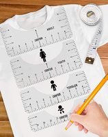 Nouvelle règle de guide d'outil d'alignement de T-shirt de Offre Spéciale, règle de PVC de couture d'outil d'alignement