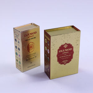 Caja Personalizada para Perfume de 20 ml, con Grabado Dorado, Caja Rígida de Papel Magnético para Aceites Esenciales, con Logotipo en Lámina Dorada - Product Image 4