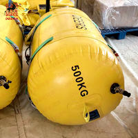 Sac de levage pneumatique en PVC pour le sauvetage, type entièrement fermé, capacité de 500 kg