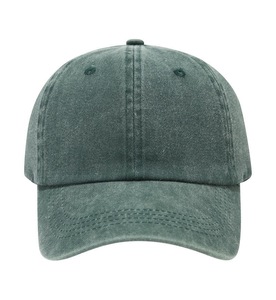 Promotional Vintage Washed Canvas Cotton Baseball Cap Blank 6 Panel <b>Dad</b> <b>Hat</b> Custom Logo Embroidery Unisex Adjustable Common - Product Image 3