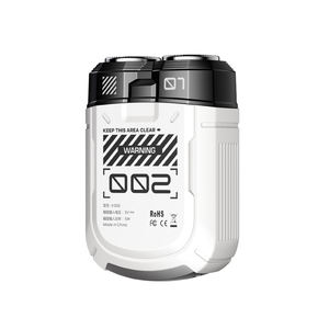 Mini <span class=keywords><strong>Afeitadora</strong></span> Rotativa de Doble Cuchilla Estilo Mecha 2025 <span class=keywords><strong>para</strong></span> <span class=keywords><strong>Hombre</strong></span>, IPX7 Impermeable, Afeitadoras Eléctricas de Viaje de Alta Calidad <span class=keywords><strong>para</strong></span> el Hogar y Hoteles - Product Image 1