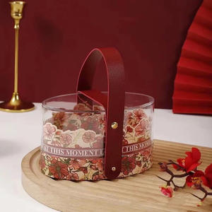 Boîte-cadeau ovale en acrylique conteneur de faveur de fête <span class=keywords><strong>transparent</strong></span> pour porte-bonbons de <span class=keywords><strong>mariage</strong></span> boîte de friandises de célébration de vacances avec couvercle - Product Image 2