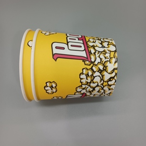 Boîte alimentaire en papier kraft de qualité alimentaire avec couvercle, personnalisable, bol en papier jetable - Product Image 6