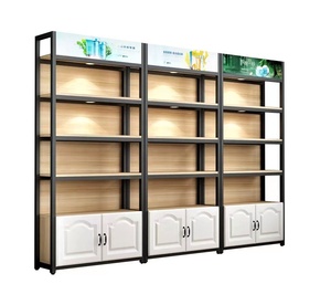 Estanterías <span class=keywords><strong>de</strong></span> Exhibición <span class=keywords><strong>de</strong></span> <span class=keywords><strong>Madera</strong></span> para Tiendas <span class=keywords><strong>de</strong></span> Belleza, Diseño <span class=keywords><strong>de</strong></span> Tienda <span class=keywords><strong>de</strong></span> Vinos, Estantes para Tiendas <span class=keywords><strong>de</strong></span> Maquillaje - Product Image 4