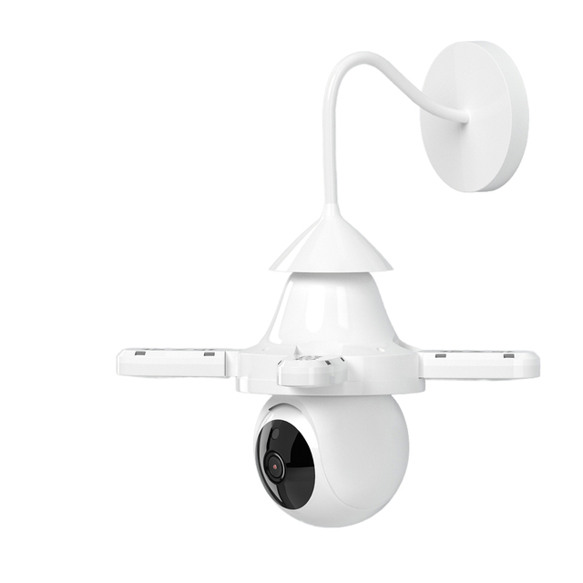 Hot Selling E27 Bulb Camera 3MP Motion Detection Multiple Ways to Install Indoor Security Cameras