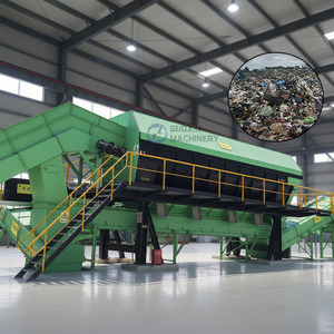 เครื่องคัดแยกขยะก่อสร้างและตกแต่ง เครื่องแยกขยะมูลฝอยเทศบาล สายการคัดแยกและรีไซเคิลขยะในครัวเรือน - Product Image 1