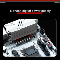 JGINYUE B350i PLUS Cartes mères PC DDR4 AM4 double canal pour ordinateur de bureau de jeu