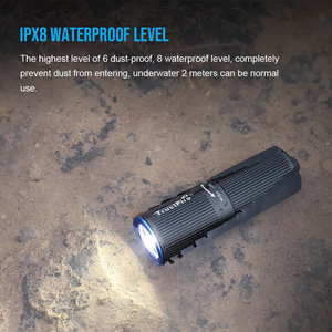 Суперминиатюрный светодиодный фонарик, ультраяркий, водонепроницаемый IP68, перезаряжаемый, с зарядкой через USB, из алюминиевого сплава, с креплением на ключи, для использования на улице и в экстренных ситуациях - Product Image 2