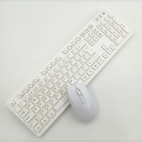 Ensemble clavier et souris sans fil russe, arabe, français, espagnol, portugais, danois, suédois, italien, allemand