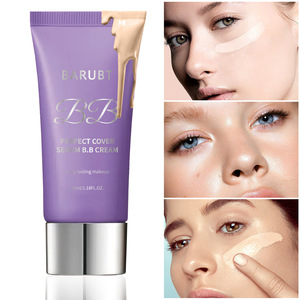 Crema BB Natural, <span class=keywords><strong>Corrector</strong></span> de Color facial perfecto, base de brillo Facial, crema correctora, resistente al agua, Control de aceite, maquillaje desnudo - Product Image 3