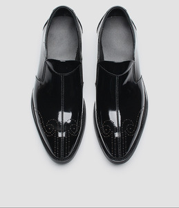 Nouvelles Chaussures Habillées en Cuir Véritable à Enfiler, Confortables, Respirantes, Tendance, à Bout Pointu, Idéales pour Affaires, Décontractées ou Mariages - Product Image 4