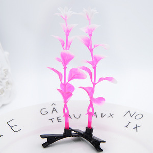 الجملة تنتشر قطعة أثرية صغيرة العشب دبوس نَبْتَة لوبيا زهرة رئيس طويلة العشب دبوس محاكاة ورود رأس - Product Image 5