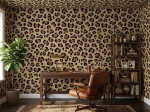 Luxury Leopard Print Waterproof <strong>Wallpaper</strong> <strong>Peel</strong> <strong>and</strong> <strong>Stick</strong> Self Adhesive PVC <strong>Wallpapers</strong> Roll for Bedroom Living Room Home Decor - Product Image 5